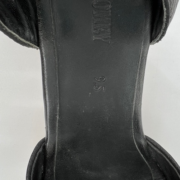 Rachel Comey Dekalb Clog Chunky high heel closed-toe wood platform leather shoe - Picture 5 of 7